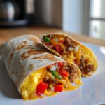 breakfast burrito meal prep