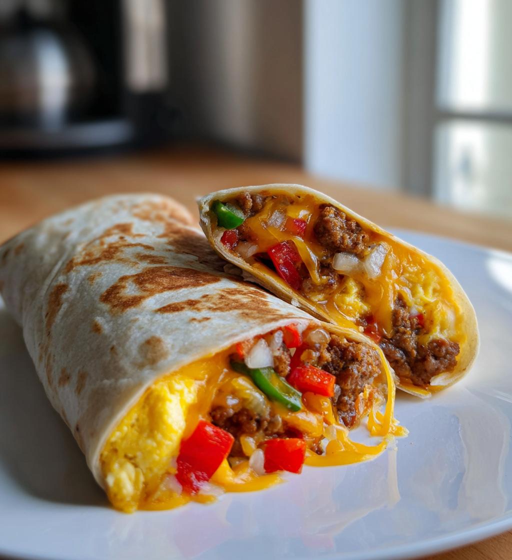 breakfast burrito meal prep