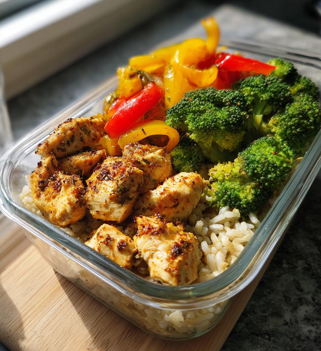 dinner meal prep for the week