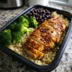 high protein meal prep for the week