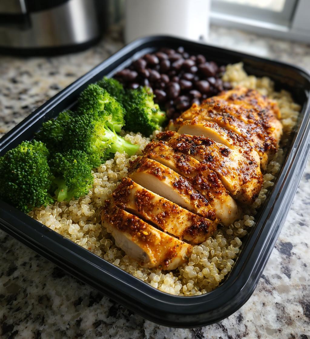 high protein meal prep for the week