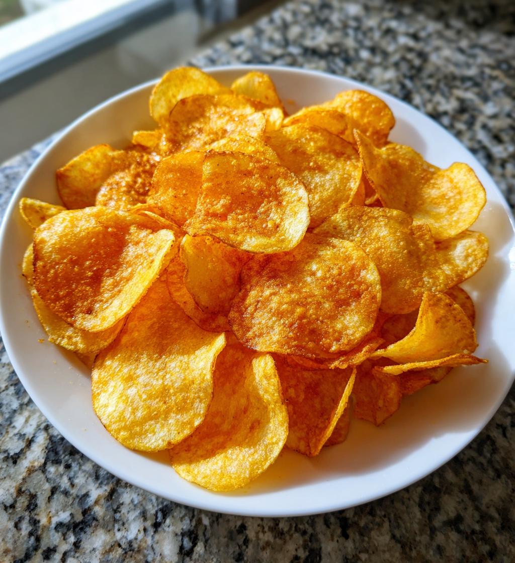 homemade potato chips air fryer