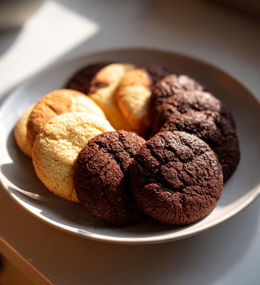 shadow milk cookie x pure vanilla cookie