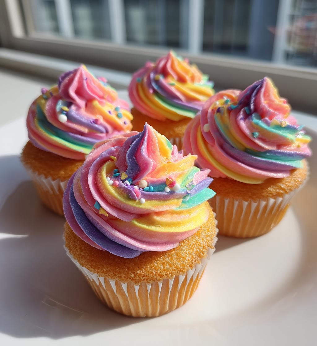 spring cupcakes