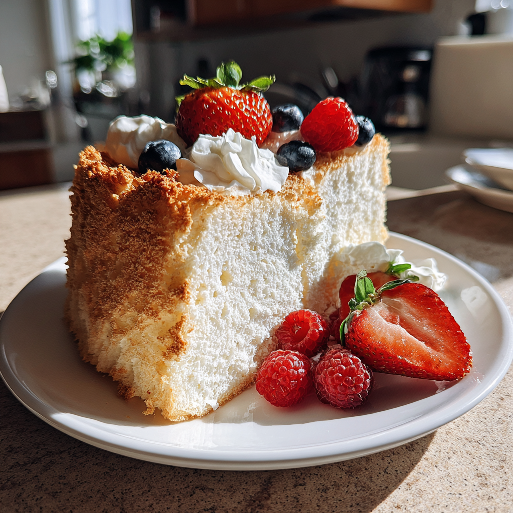 Angel Food Cake: 15 Minutes to Heavenly Delight