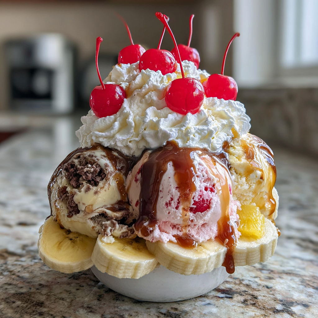 Irresistible Banana Split: 3 Steps to Sweet Bliss