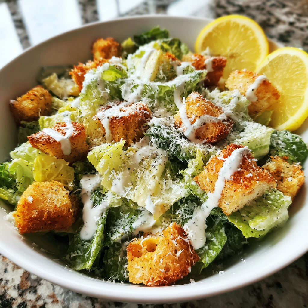 Caesar Salad: 10 Minutes to a Crisp Delight