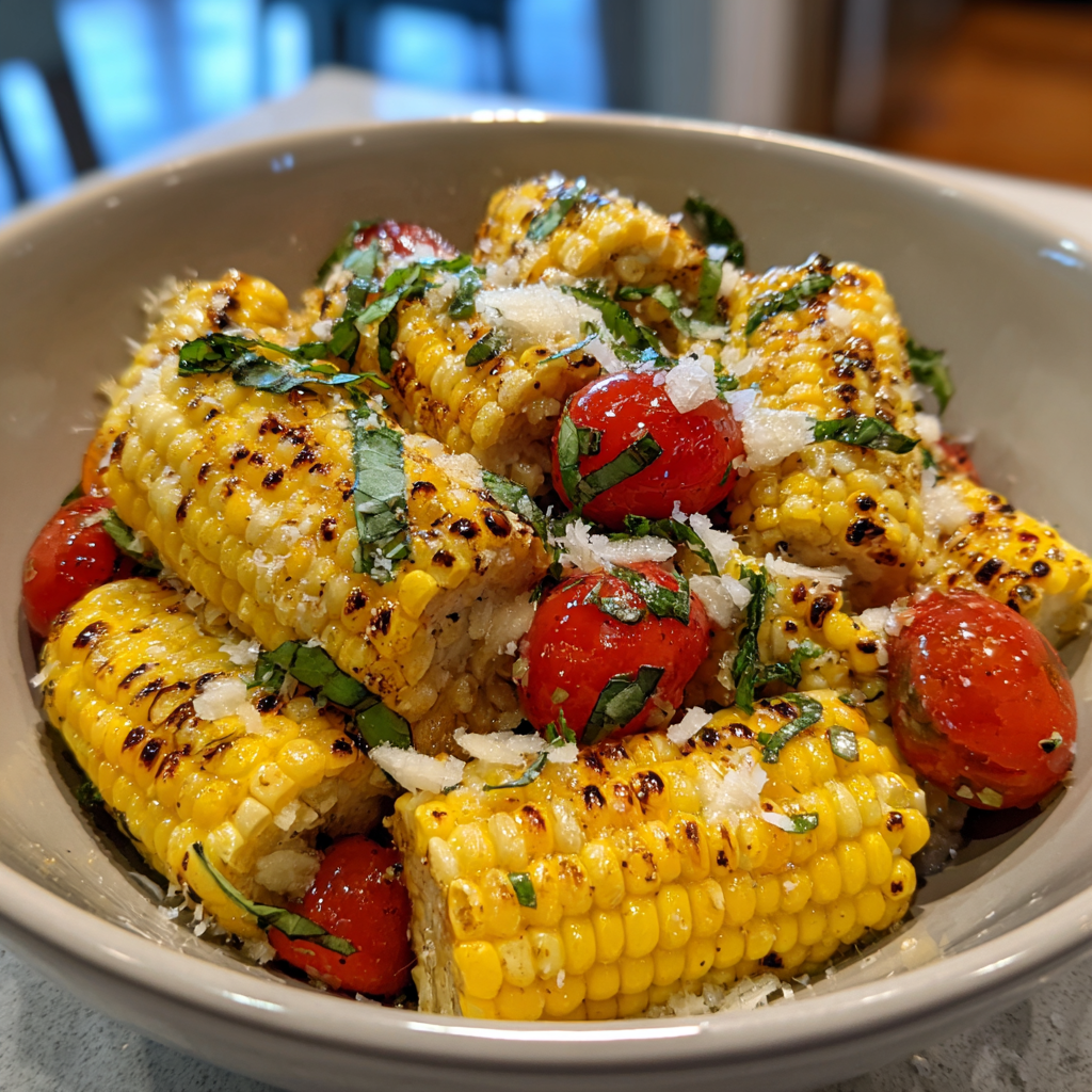 Grilled Corn &amp; Cacio e Pepe Salad: 30-Minute Delight