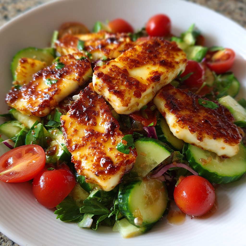 Grilled Halloumi &amp; Cucumber Summer Salad: 5 Refreshing Tips