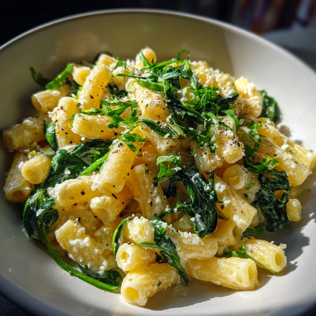 Lemon Ricotta Pasta with Spinach &amp; Garlic: 5 Reasons to Savor