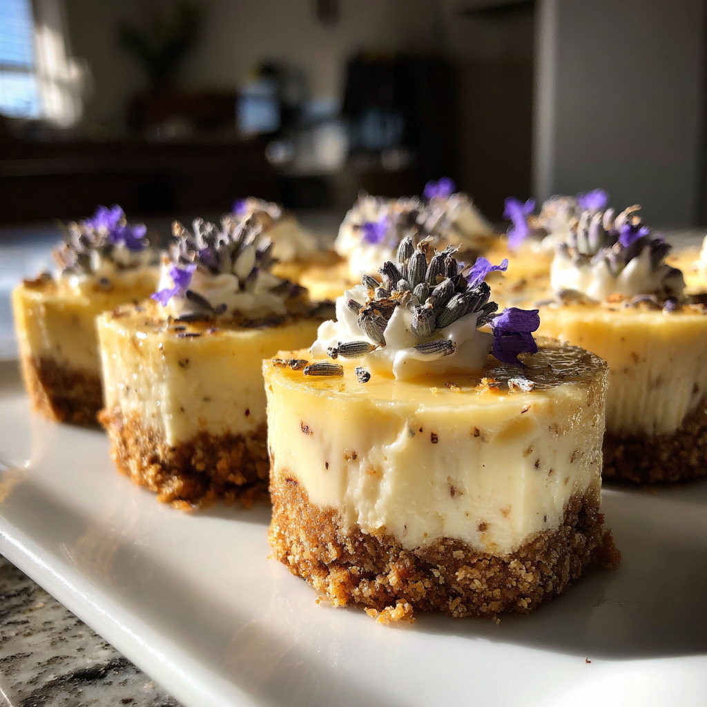 No-Bake Lemon Lavender Cheesecake Bites: 5 Tasty Delights
