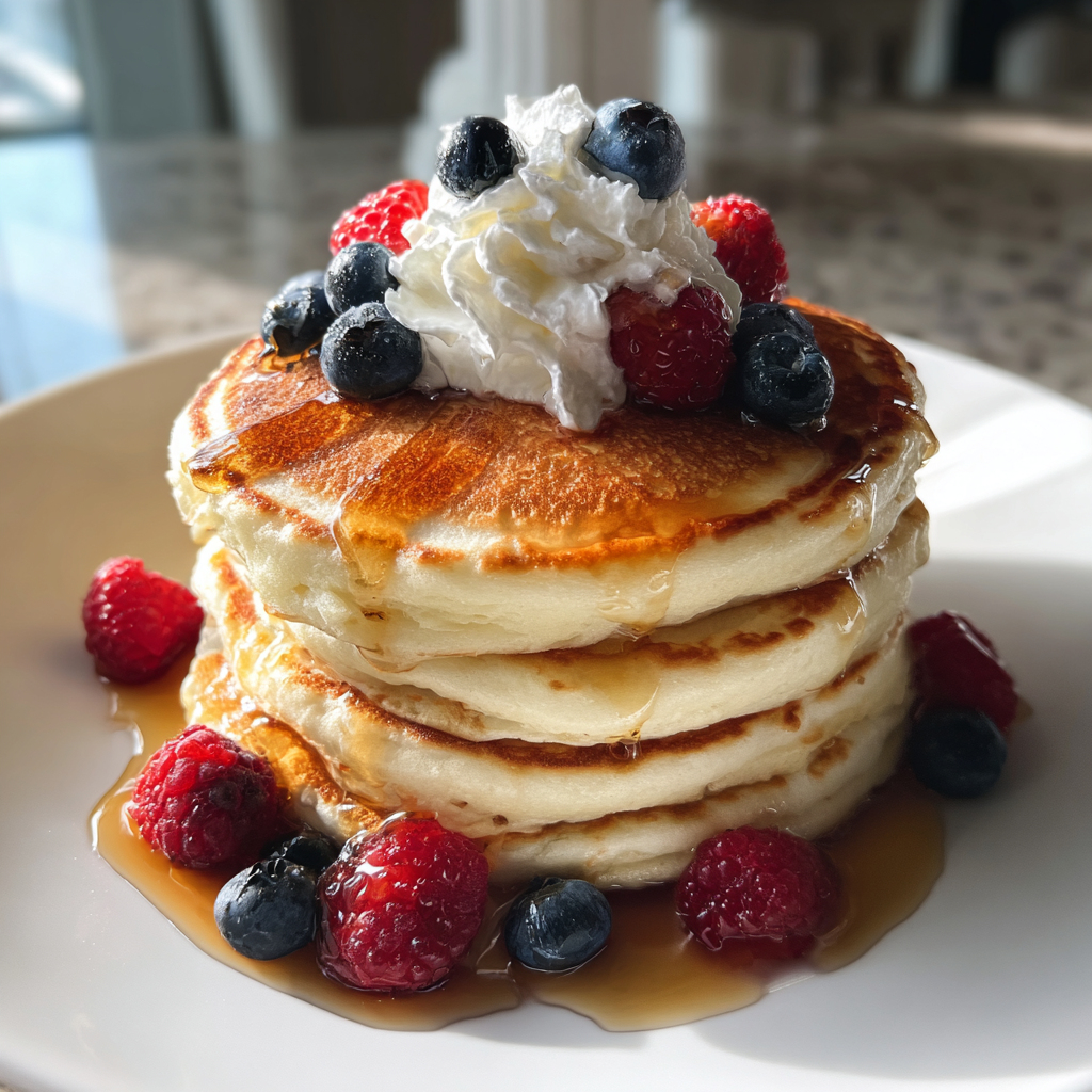 Fluffy Pancakes: 10 Minutes to Breakfast Bliss