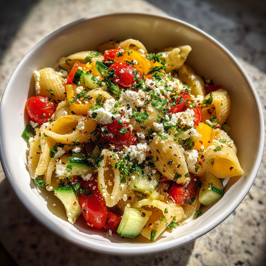 Pasta Salad: 10-Minute Colorful Delight for Any Meal