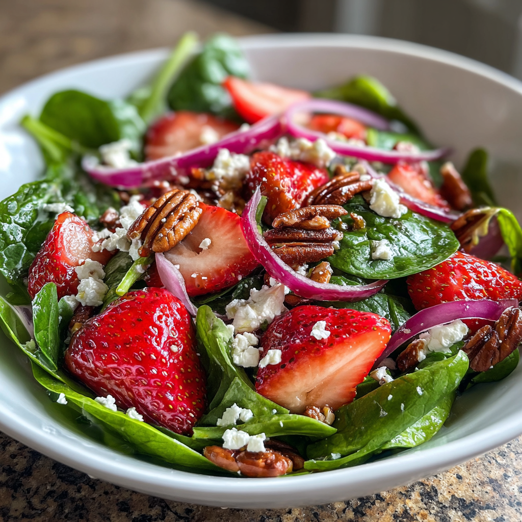 Strawberry Salad: 4 Refreshing Ways to Brighten Your Day